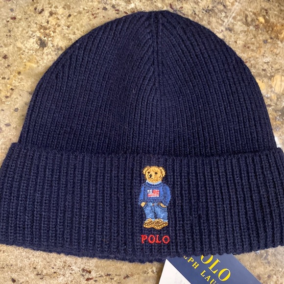 Polo Ralph Lauren Other - Polo Ralph Lauren Bear Beanie - NWT